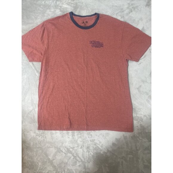 Disney Parks Epcot Flower Garden T Short Red Size Adult 2X - Picture 2 of 12